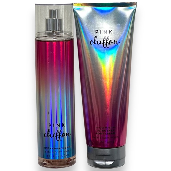 Bath & Body Works Other - Pink Chiffon Bath & Bodyworks Duo! NWT!